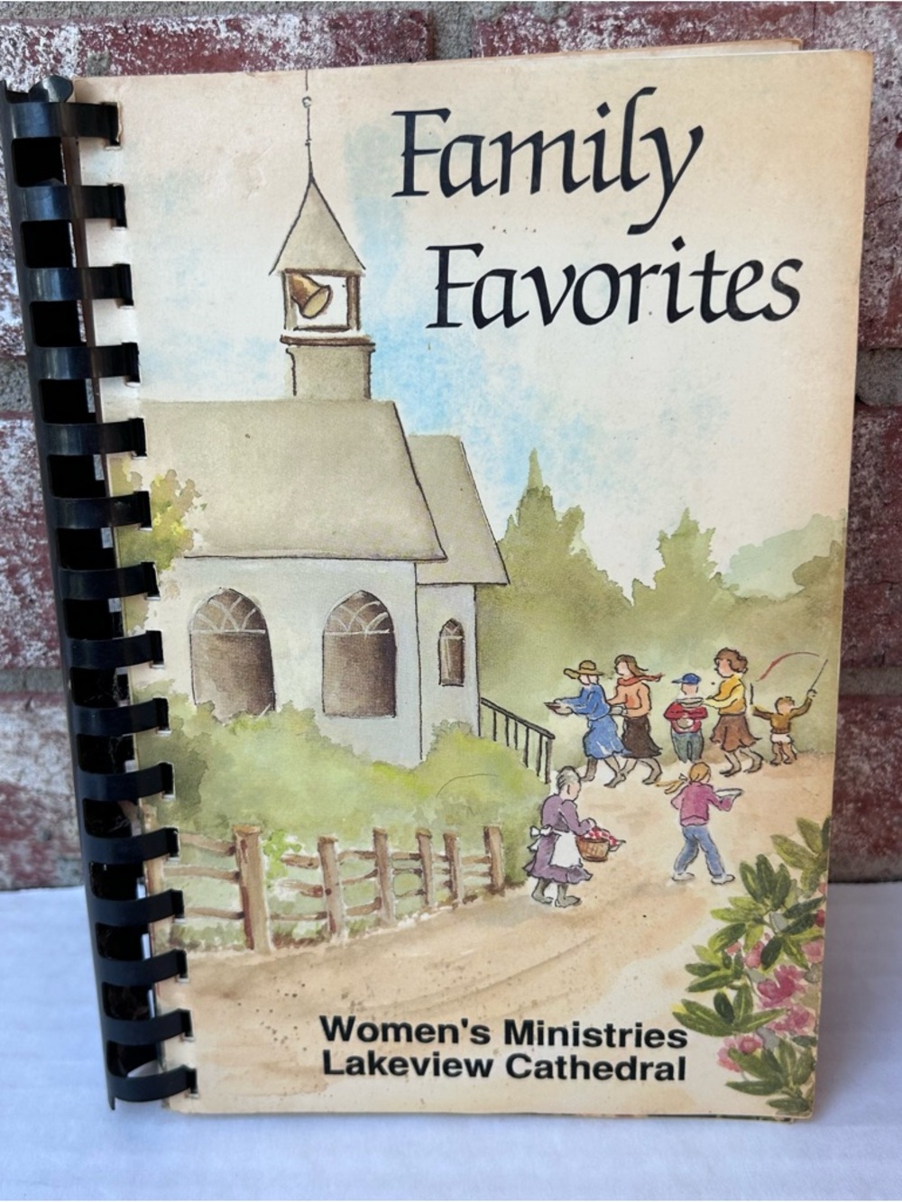 Family Favorites Womenâs Ministries Lakeview Cathedral Cookbook Vintage 1987